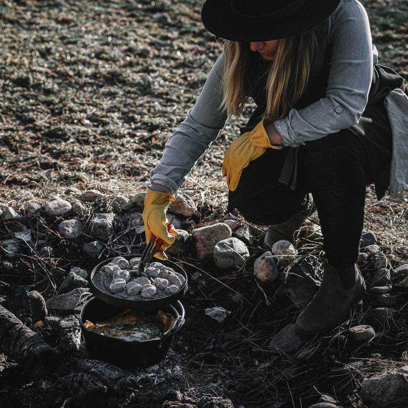 Classic Work Glove: Natural Yellow / S/M