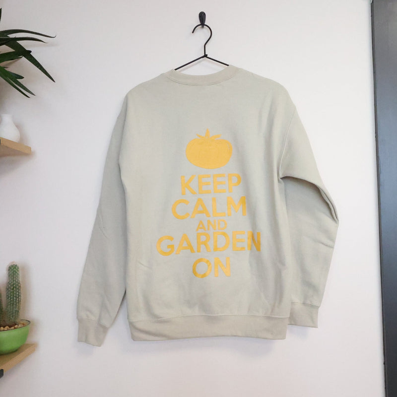 MIgardener Embroidered Logo Crewneck Sweatshirt