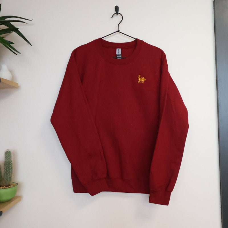 MIgardener Embroidered Logo Crewneck Sweatshirt