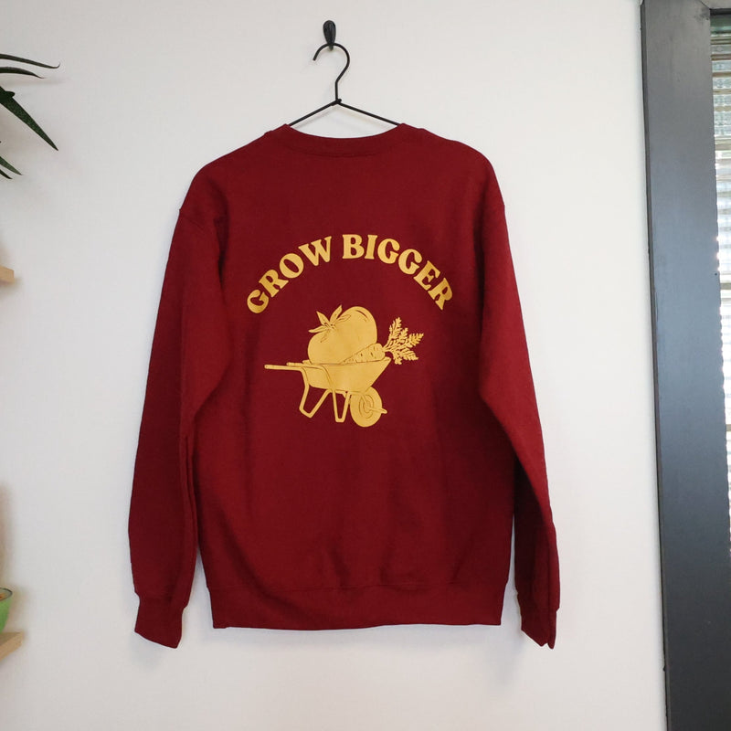 MIgardener Embroidered Logo Crewneck Sweatshirt