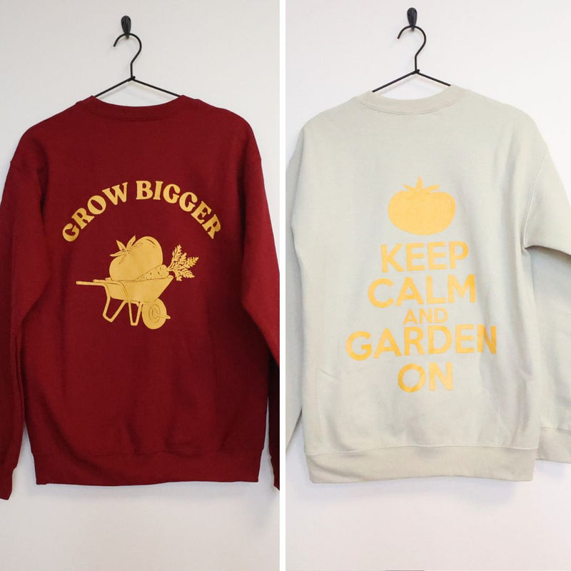 MIgardener Embroidered Logo Crewneck Sweatshirt