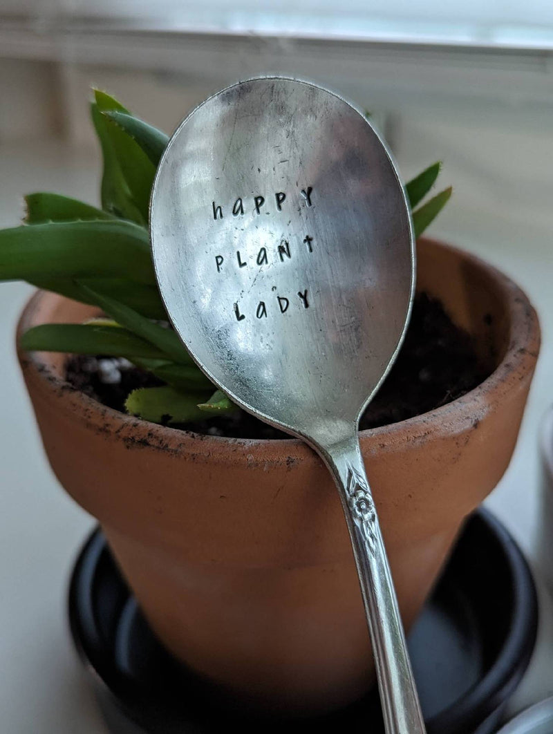 Metal Tablespoon Plant Markers