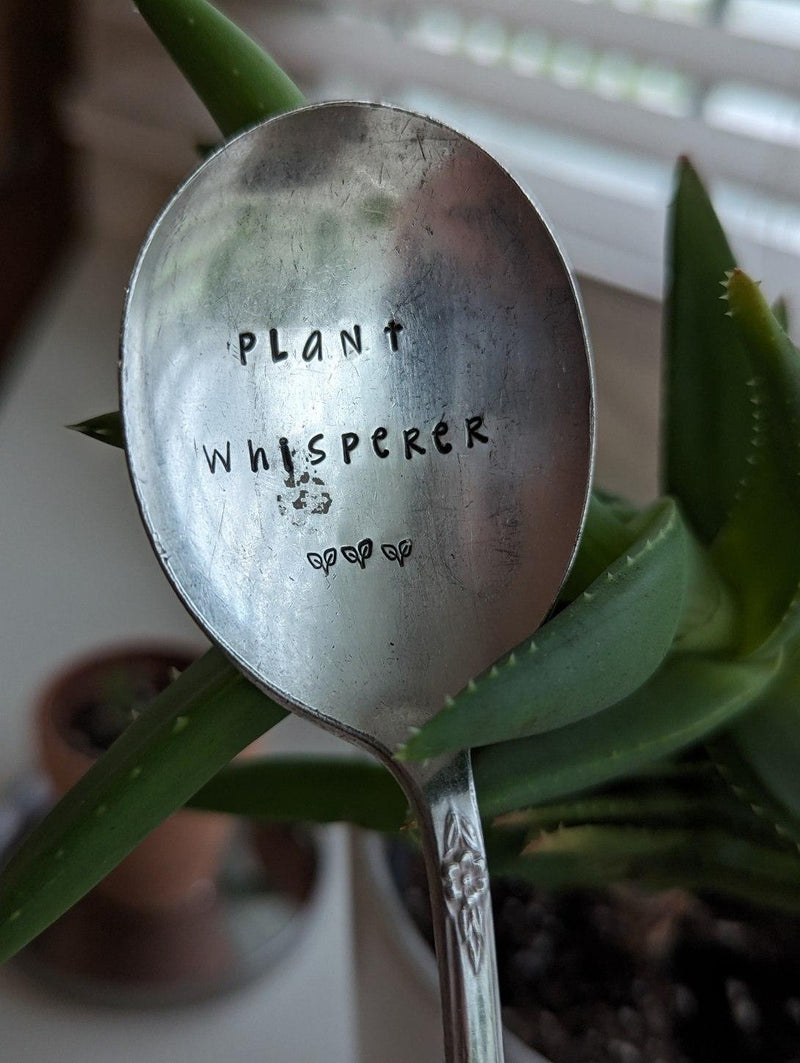 Metal Tablespoon Plant Markers