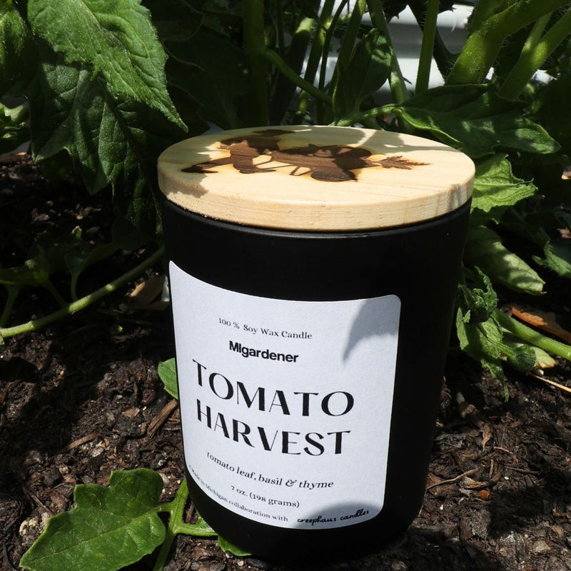 Tomato Harvest Candle by MIgardener x Creephaus