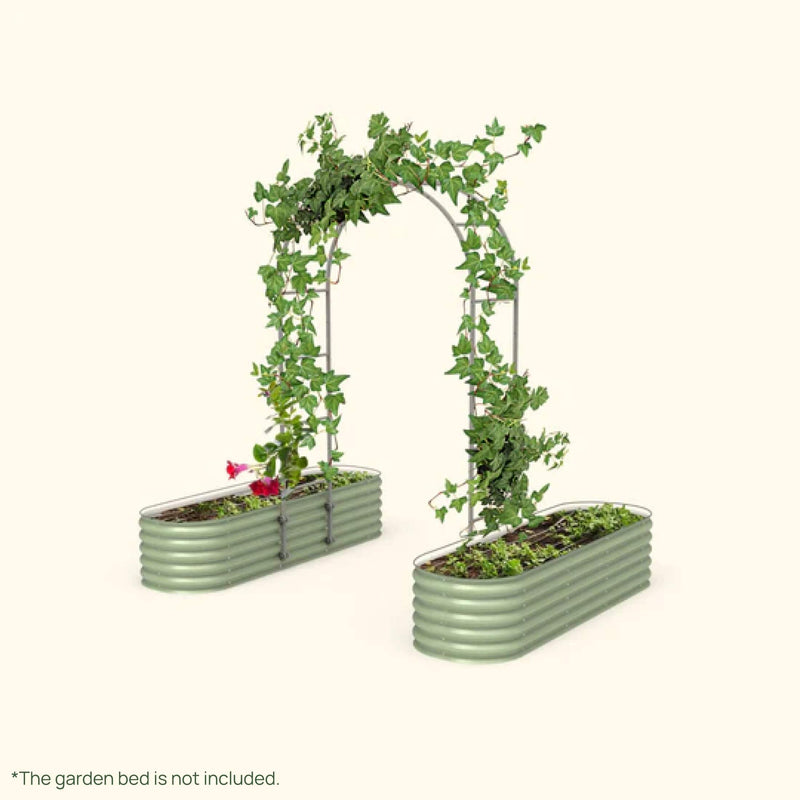 Arched Trellis System by Vego Garden